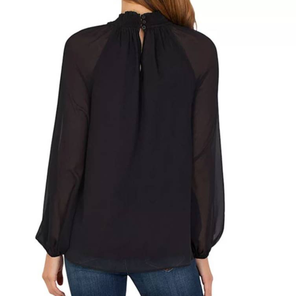 XL Joie Limited Edition Ladies Long Sleeve Smocked Blouse IC